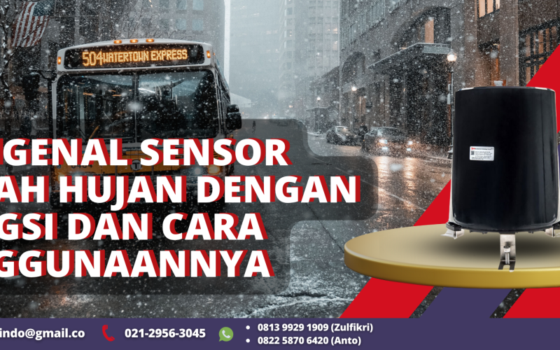 Mengenal sensor curah hujan dengan fungsi dan cara penggunaannya