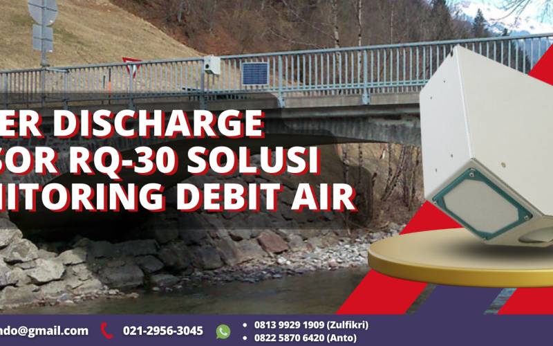 Water Discharge Sensor RQ-30 Solusi Monitoring Debit Air