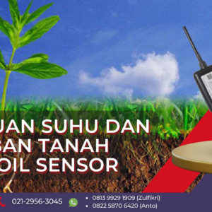 Pemantauan Suhu dan Kelembaban Tanah Dengan Soil Sensor
